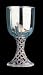 ALCHEMY GOTHIC ~ OENGHUS - God Of Fatal Love ~ Wine Goblet - Polished English Pewter - Celtic Knot - AAG18