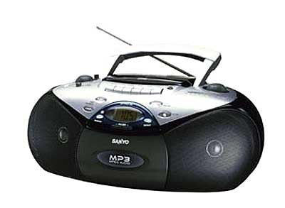 Childrens Toyshop  Electronics : Sanyo MCDZX570M Cd Radio Cassette