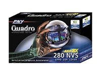 PNY Electronics Quadro4 280 NVS , 64 MB DDR Grafikkarte