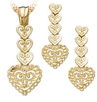14kt. Gold  2 Piece Set
