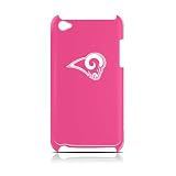 NFL St. Louis Rams Varsity Jacket Hardshell Case for iPod Touch 4G, Pink, 4.4x2.4-Inch