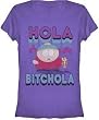 South Park Cartman Hola Bitchola Juniors Girly T-Shirt