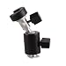 Flash Shoe Umbrella Holder Swivel Light Stand Bracket C