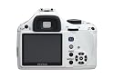 Pentax K-x 16202 Digital SLR Camera with DA L 18-55 and 50-200mm Lenses (White)