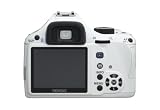 Pentax K-x 16202 Digital SLR Camera with DA L 18-55 and 50-200mm Lenses (White)