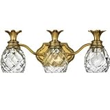 Anana Plantation 21 1/2 Wide Bathroom Light Fixture