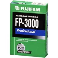 FP-3000B Super Instant Black and White Film, 3.25 x 4.25 , 10 Exposures 