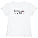 T-Shirt Woman White Elegant Flag  Tver'  Russia City