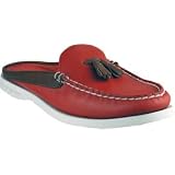 Sperry Ladies A O Tassel Mule Red Sunset Casual by Sperry Top-Sider