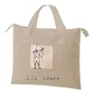 Marc by Marc Jacobs Special Edition Logo Nylon Lil Portfolio Bag Tote Khaki