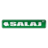  SALAJ ST  STREET SIGN CITY ROMANIA