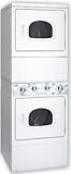 ASG30F Speed Queen Front Load Stacked Gas Dryer/Dryer Unit - White