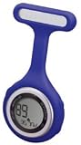 Nurse Digital Silicone Fob Watch - Blue