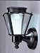 Wall Mounted Solar Light Carriage Style - Set of 2