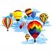 Hot Air Balloons Adult Sweatshirt