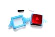 iPod Nano 6th Generation Angels & Demons Gel Silicon Case with Dust Plug - Blue (Also Compatible with 2011 iPod Nano)