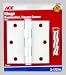 ACE 01-3550-101 Residential Hinge Square 3-1/2" White (Pack of 5)