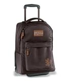  : JanSport Wheeled SuperBreak Daypack with Laptop Sleeve and Tuck-Away Shoulder Straps (Navy)