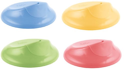 NUK 10255090 Easy Learning 1-2-3 System, Ersatzartikel, Easy Learning Trinkrand inkl. Ventil und Ventilhalter, auslaufsicher, BPA-frei, Farbe nich ...