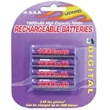 Aaa Nimh Rechargeable Batteries