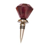 Red Glass Wine Stopper 3WS 111F