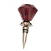 Red Glass Wine Stopper 3WS 111F