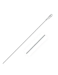 925 Sterling Silver 1.2mm Snake Style Chain