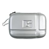 Eva Nylon Hard Shell Carrying Case Compatible with Navigon 7100 and 2100 Max GPS Vehicle Navigator (Navigon GPS Not Included), Eva Silver
