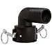 90deg Female Coupler with Hose Barb - 1 1/2in.