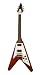 Gibson Flying V Electric Guitar, Worn Cherry Satin
