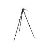 Manfrotto 519,536K Video Tripod Kit Includes 519 Pro Fluid Video Headn and 536 Tripod Legs (Black)