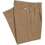 Tehama Mens Polynosic Double Pleat Pants - 38 - 30