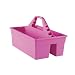 ToteMax HEA120023 Phlebotomy Blood Collection and IV Nurse Tray, 17" Length x 11" Height x 11" Depth, Pink