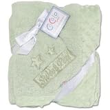 Sage Sweet Pea Fluffy Sherpa Sentiment Luxury Blanket