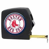 MLB Boston Red Sox 25' Black Tape Measure