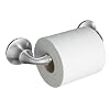 KOHLER K-11374-G Forte Sculpted Toilet Tissue Holder, Brushed Chrome