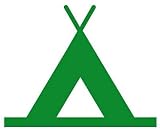 Aufkleber Sticker Camping Zelt NEU Aufkleber