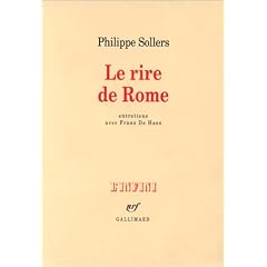 Le Rire de Rome : Entretiens avec Frans De Haes