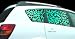 Exterior Mounted Solid Vinyl Visorscapes - Leopard Spotz-Kool Blue 66 x 12