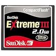 SanDisk Compact Flash Extreme III (CF) Speicherkarte 2GB (Retailverpackung)