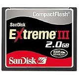 SanDisk Compact Flash Extreme III (CF) Speicherkarte 2GB (Retailverpackung)