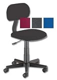 Trexus Intro Typist Chair Back H220mm W410xD390xH405-520mm Charcoal Ref 10001-03