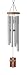 Woodstock Amazing Grace Chime - Stained-glass cross windcatcher