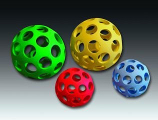 JW Pet Hol-ee Bowler Rubber Dog Chew Toy