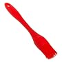 Trudeau All Silicone 10-Inch Basting Brush Red