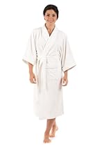 Hot Sale Terry Cloth Bathrobe Robe for Women Best Christmas Gifts for Her Holiday Xmas Gift Ideas - Women's 0050 S/M, Natural White