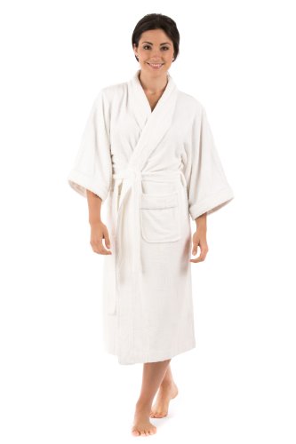 Women's Terry Cloth Bathrobe Robe (Ecovaganza); An Eco Friendly Gift of Luxury