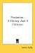 Pessimism: A History And A Criticism (Kessinger Publishing's Rare Reprints)