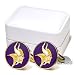 Minnesota Vikings NFL Executive Logo Cufflinks