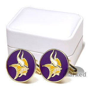 Minnesota Vikings NFL Executive Logo Cufflinks